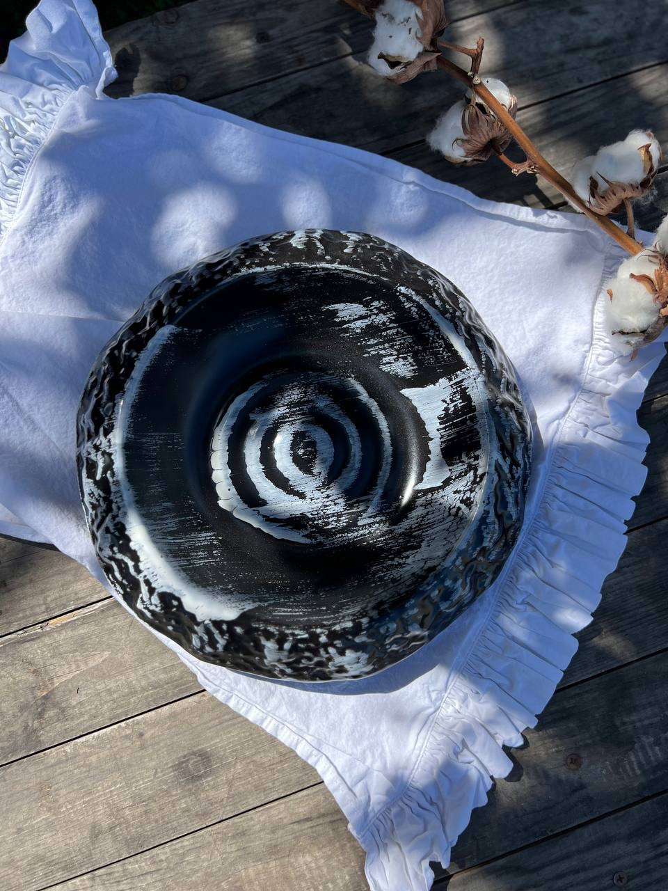 Тарілка для подачі Корал 750 мл Тотал Графіт Плюс, фото 1