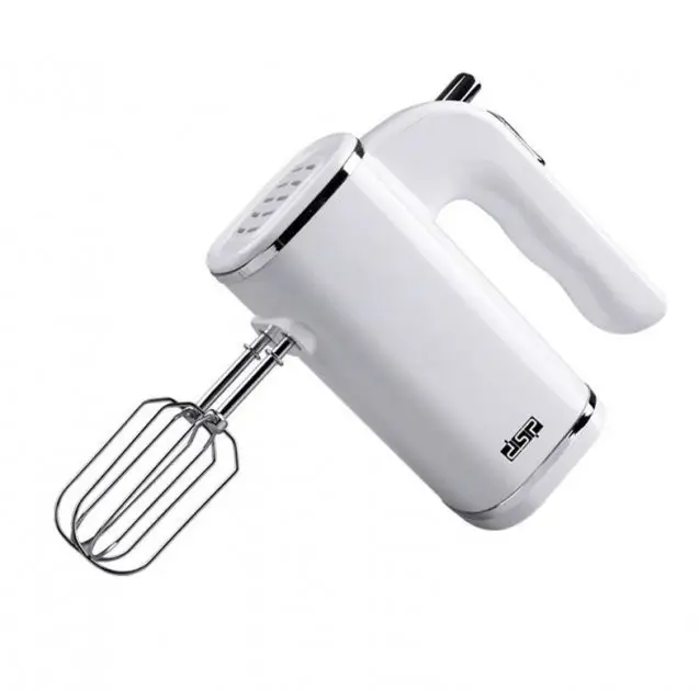Міксер ручний DSP KM2008 200 Вт з режимом турбо White, фото 1