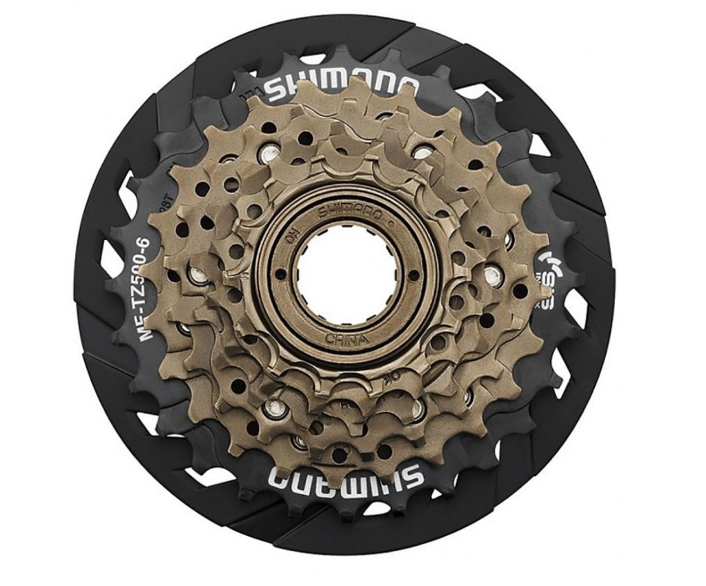 Тріскачка 6s SHIMANO MF-TZ500-6-CP 14-28T (з захистом)
