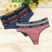 Трусики стрінги жіночі 5 шт в упаковці Розміри L XL XL
