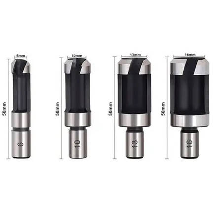 Фрези коркові для дерева, 8 шт., фото 2