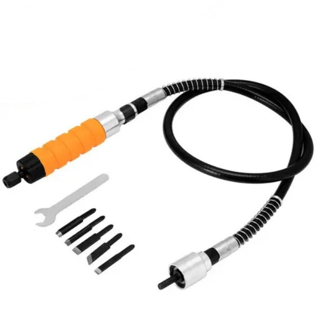 Насадка ударна з гнучким валом, механічна стамеска для гравера