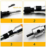 Насадка ударна з гнучким валом, механічна стамеска для гравера, фото 5