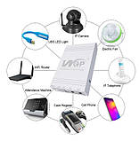 Джерело безперебійного живлення Mini UPS 38.48wH 10400mAh АРТ 9574, білий, фото 3