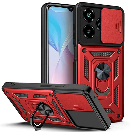 PC + TPU чохол Camshield armor на ZTE Axon 60 / червоний, фото 1