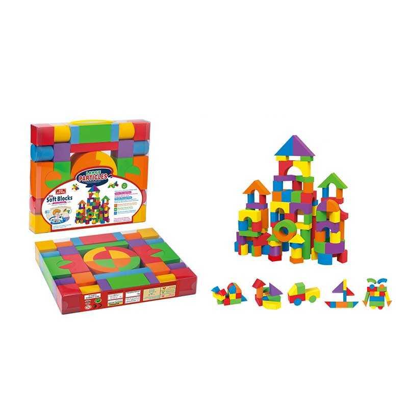 Конструктор U 9803 40 деталей, м'які блоки, в слюді, фото 1