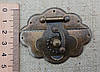 Замок накладний під старовину. 65х52мм., фото 6