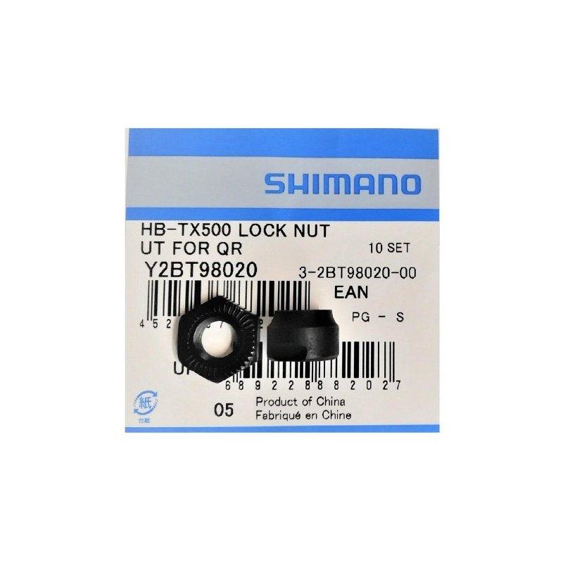 Конус SHIMANO HB-TX500 Lock Nut Unit for Quick Release Type на вісь передньої втулки