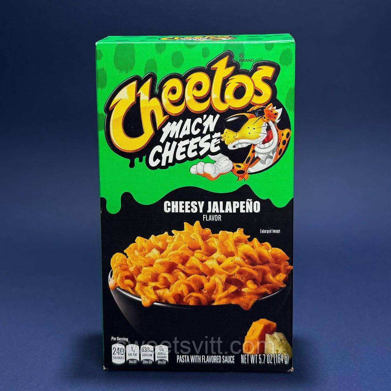 Макароны с сыром и халапеньо Cheetos Mac'N Cheese Cheesy Jalapeno 164 г ...