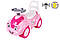 Дитяча машинка толокар музична рожева, фото 3
