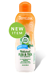 Шампунь інсектоакарицидний для собак і кішок TropiClean " Заспокійливий", 355 мл.