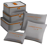 Набір туристичних сумок органайзерів для речей та валізи у подорож Trizand 23183