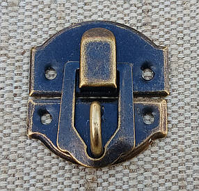 Замок накладний під старовину 27х29мм