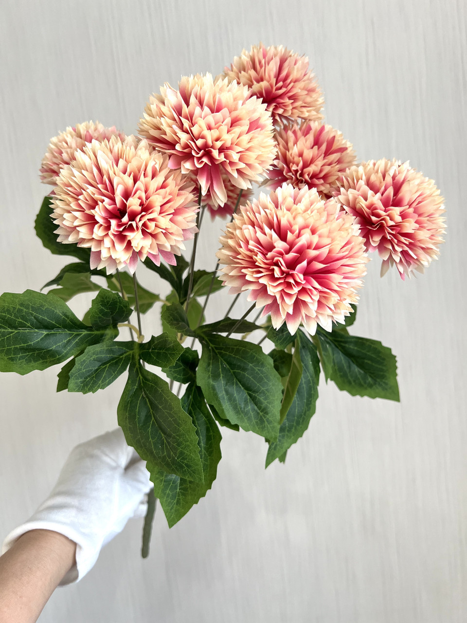 Штучна хризантема. Букет штучних хризантем (48 см), фото 1