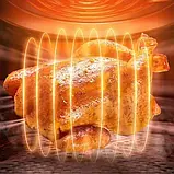 Аерогриль Volyx 7.5 л аерофритюрниця мультипіч електрична мультиварка AirFryer Extra Large Capacity, фото 4