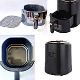 Аерогриль Volyx 7.5 л аерофритюрниця мультипіч електрична мультиварка AirFryer Extra Large Capacity, фото 2