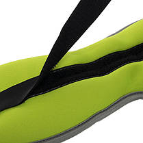 Обважнювачі-манжети для рук Zelart 2x1,5 кг з фіксацією на великому пальці для загальнозміцнювальних вправ, фото 5