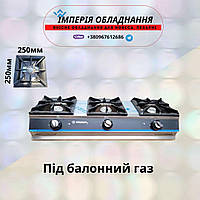 Плита газова настільна 3-конфоркова професійна Görkem GO 30