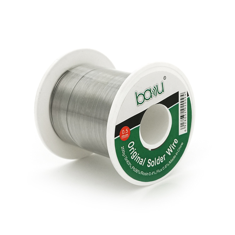 Припій BAKKU дротяний Solder wire BK 0.5*200G A DIA 0,5 mm (200g)