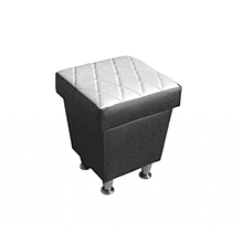 М'який кухонний пуф з нішею ДСП/Штучна шкіра Полін Модерн