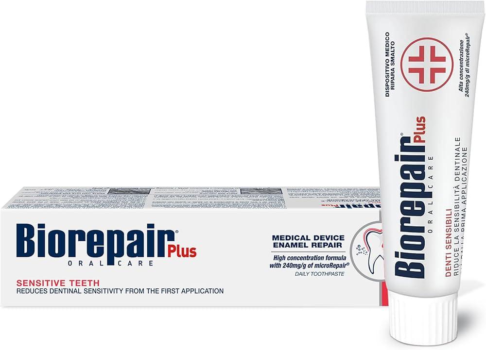 Зубна паста Biorepair Plus Професійне позбавлення чутливості, 75 мл