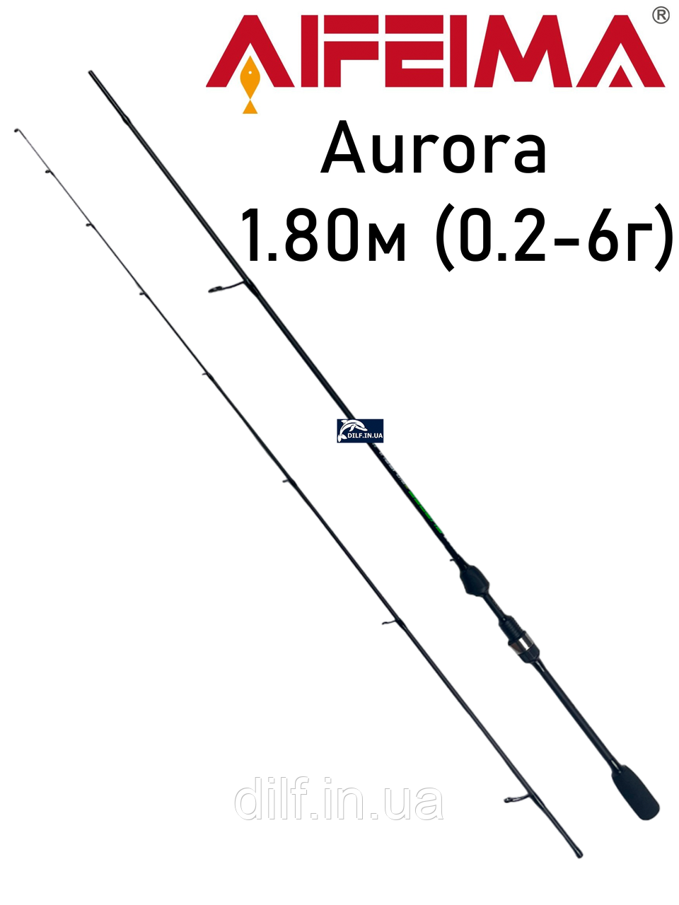 Спінінг Feima Aurora 1.80м (0.2-6г) AIFEIMA ультралайт, фото 1