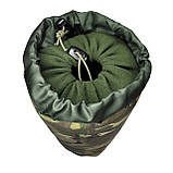 Тактична зимова муфта троьхшарова, флісова муфта, зимня муфта для рук, муфта грілка для рук, фото 4