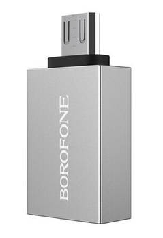 Адаптер BOROFONE BV2 OTG Micro-USB to USB 3.0