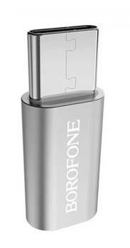 Адаптер BOROFONE BV2 OTG Micro-USB to Type-C