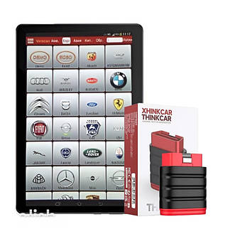 Мультимарковий автосканер THINKSAFE + LVS SCAN + ПЛАНШЕТ 8" (4+4/64) оновлення 1 рік