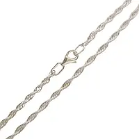 Браслет Потрійний Якір зі срібла, 2.5 мм 902023040