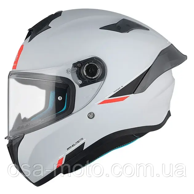 Мотошолом MT Targo S Solid A12 Matt Grey ECE2206