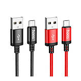 Кабель USB Hoco X89 Wind Micro 2.4A Колір Чорний, фото 3