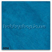 Новозеландська кардочесана вовна Бірюзова