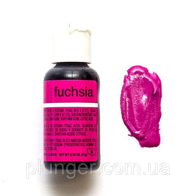 Барвник харчовий гелевий Chefmaster Fuchsia / Фуксія