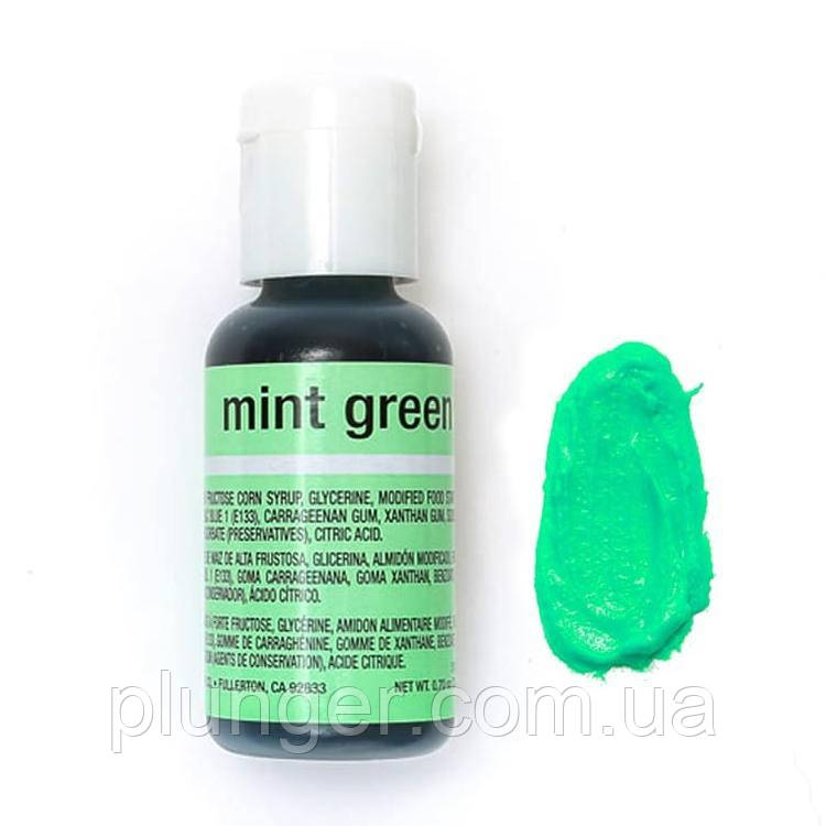 Барвник харчовий гелевий Chefmaster Mint green / Зелена м'ята