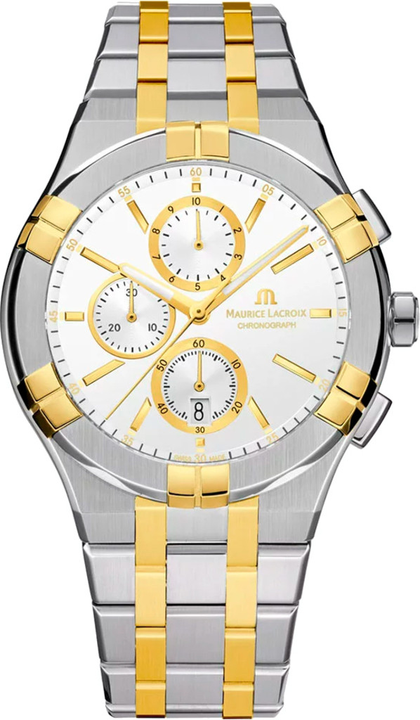 Годинник Maurice Lacroix AIKON Quartz Chronograph AI1118-PVY03-130-1