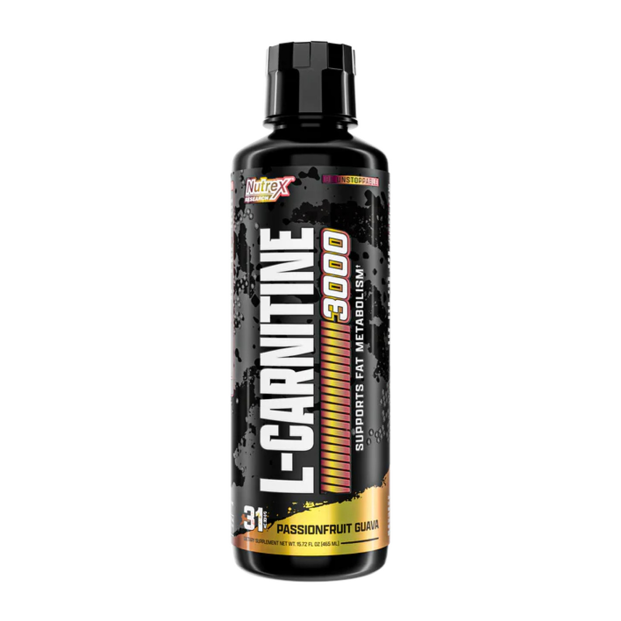 Liquid L-Carnitine 3000 - 465 ml Passionfruit Guava, фото 1