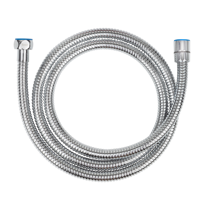 Душовий шланг WEZER WKR-008-180, 180 см, хром, фото 1