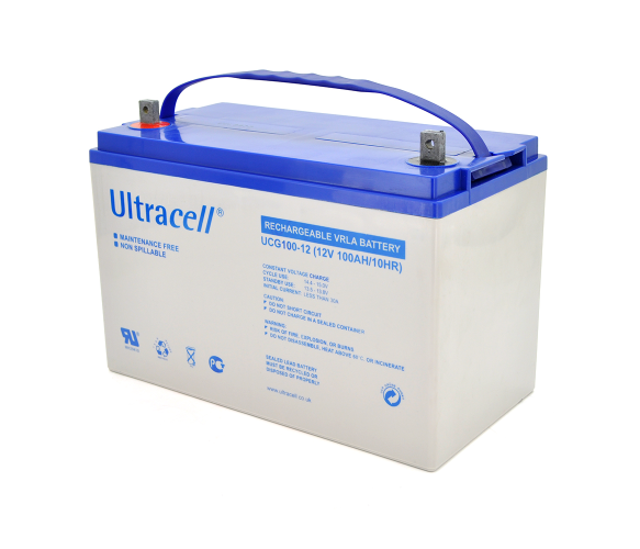 Акумулятор гелевий 100 Ah (А-г) Ultracell UCG100-12 GEL 12V