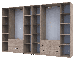 Комплект шаф для одягу Doros Гелар (3 шт.) 309,4х49,5х203,4 см Дуб сонома (DRS-011164)+, фото 5