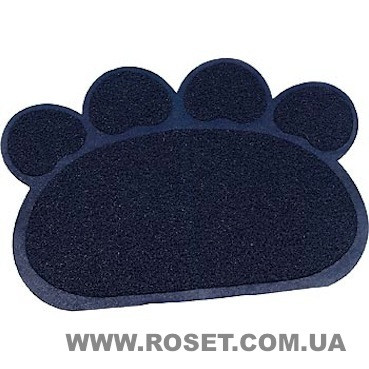 Коврик для питомца paw print litter mat (цвет синий) - фото 3 - id-p30547810