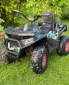 Дитячий електроквадроцикл на акумуляторі Bambi Racer M 4081 для дітей 3-8 років камуфляж