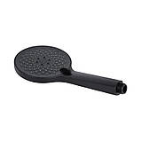 Змішувач для ванни Qtap Taurus (з душовим гарнітуром) QTTAU259BLM45662 Black Matt, фото 6