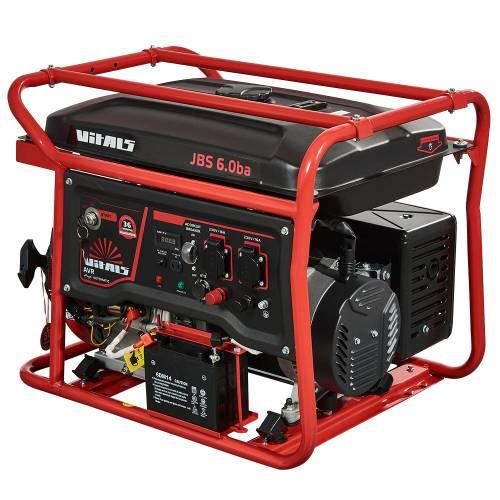 Генератор бензиновий Vitals JBS 6.0ba, (888549), фото 1