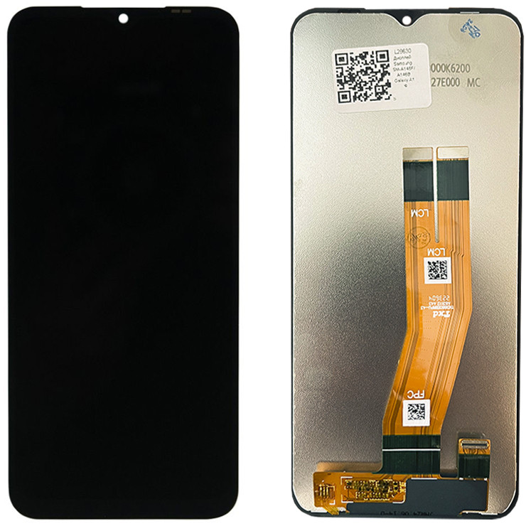 Дисплей Samsung SM-A145F/A146B Galaxy A14 4G/A14 5G 2023 у зібраному з сенсором black TFT (широкий конектор)