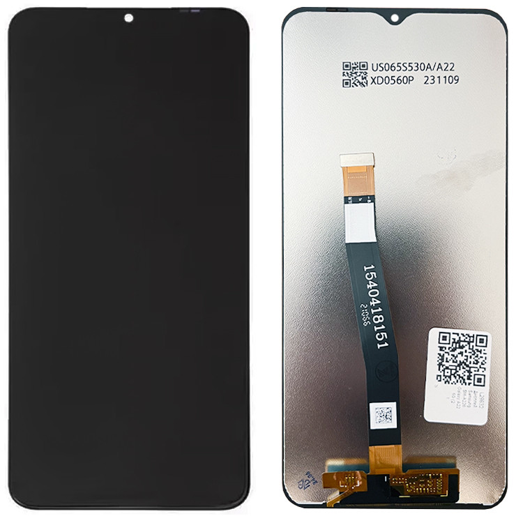 Дисплей Samsung SM-A226 Galaxy A22 5G (2021) у зборі із сенсором black TFT