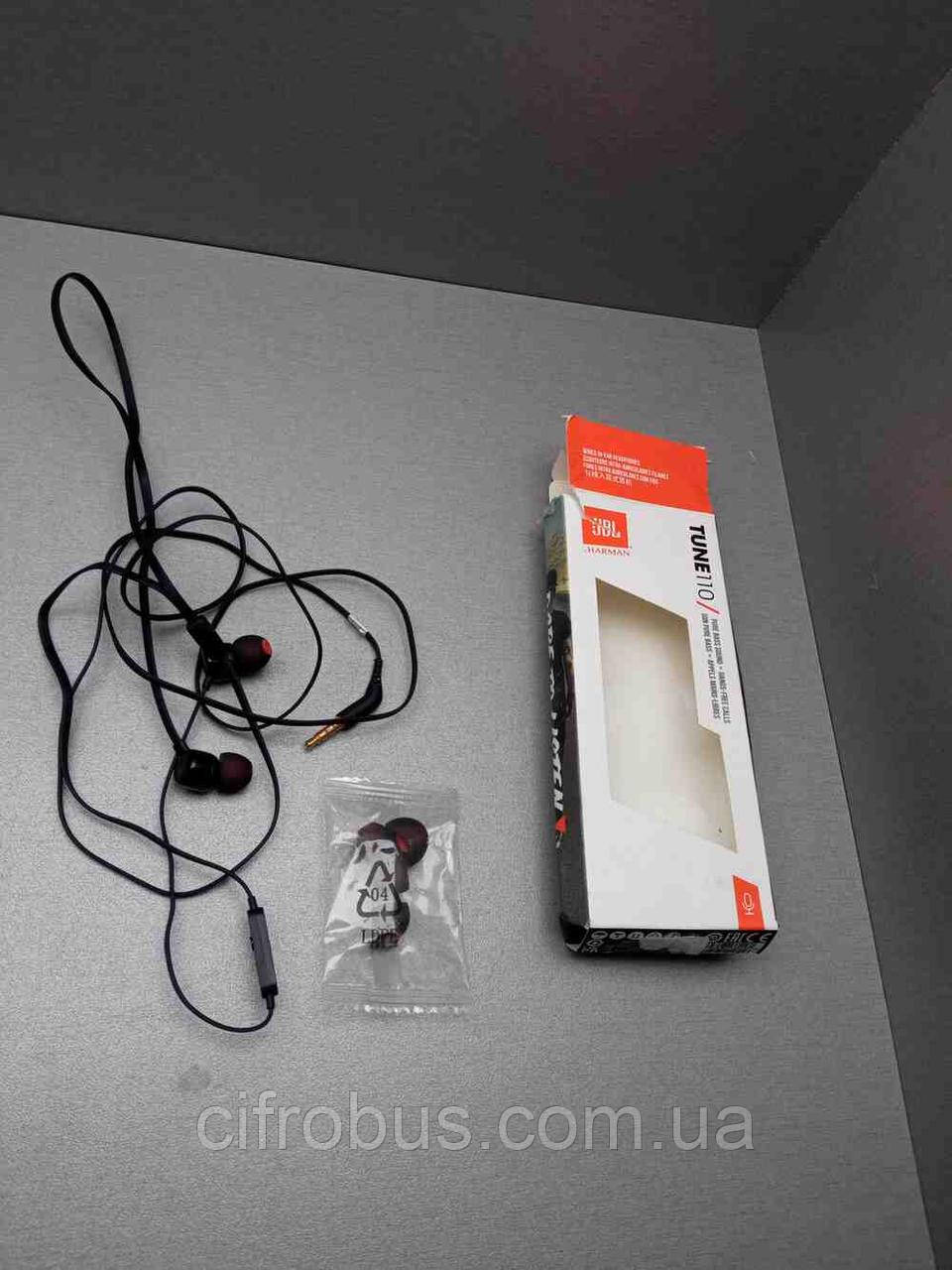 Наушники Bluetooth-гарнитура Б/У JBL Tune 110BT