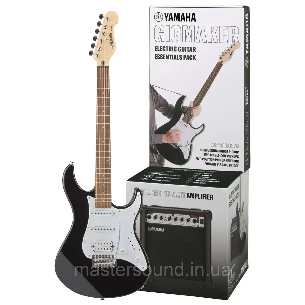 Електрогітара Yamaha GIGMAKER EG112 GPII (Black), фото 1