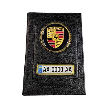 Обкладинка для автодокументів Porsche